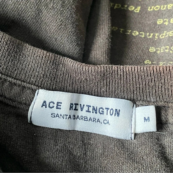 Ace Rivington Brown Graphic Short Sleeve Crewneck T-Shirt - 29292 - Picture 11 of 12